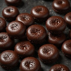 chocolate balls with sweetness