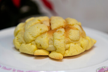 View of the baked bread