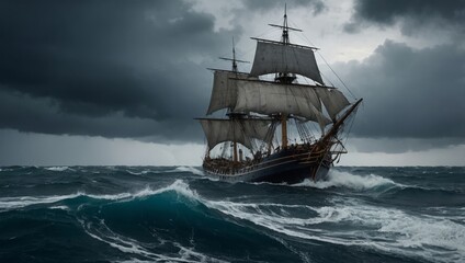 Fototapeta premium the ship old