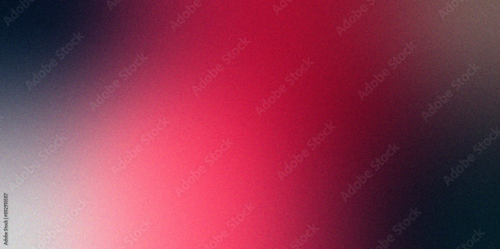 Poster Abstract Red and Black Gradient Background - Modern Vector Illustration for Design and Creative Projects. Color gradient plus grain, lofi concept banner with rough and grain texture