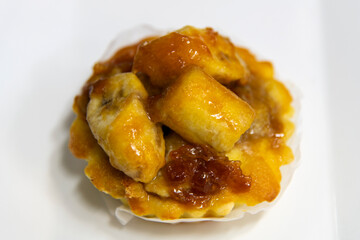 Close-up of the banana pine