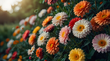 Flowers in the garden