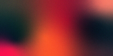 Vibrant Abstract Gradient Background with Red Orange and Dark Shades Perfect for Modern Designs and Digital Artworks. Dark orange brown blue noisy color gradient banner. 