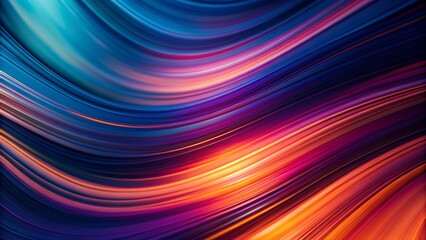 Obraz premium Colorful abstract waves in magenta tones background