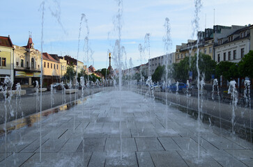 Rynek główny w Mlada Boleslav, Czechy/The main square in Mlada Boleslav, Czechia © Pictofotius