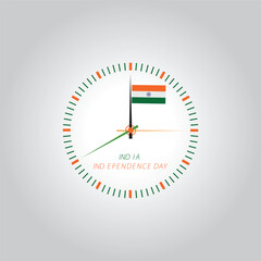 Indian national holiday Independence Day celebration banner
