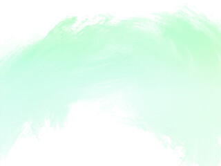 Obraz premium Decorative soft green watercolor texture background