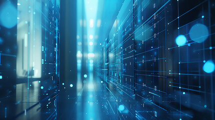 Obraz premium technology background