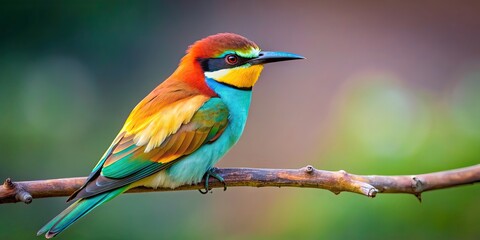 Fototapeta premium Bird background with colorful feathers and branches, birds, colorful, feathers, nature, background, branches, wildlife, wild