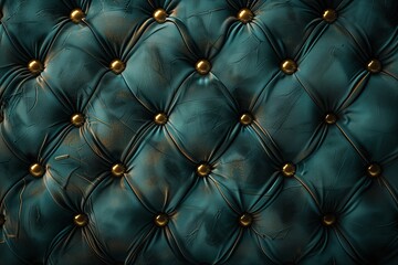 Fototapeta premium modern luxury velvet green and gold wandpaneel
