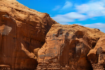 Fototapeta premium Red rocks of Arches national park in Arizona , USA