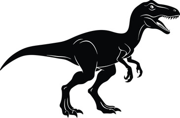 Dinosaur vector silhouette