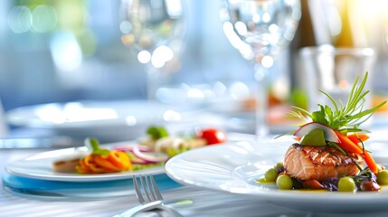 Exquisite Gastronomic Journey: A Luxurious Fine Dining Experience with Decadent Courses