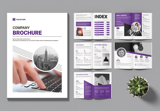 Company Brochure Design Template