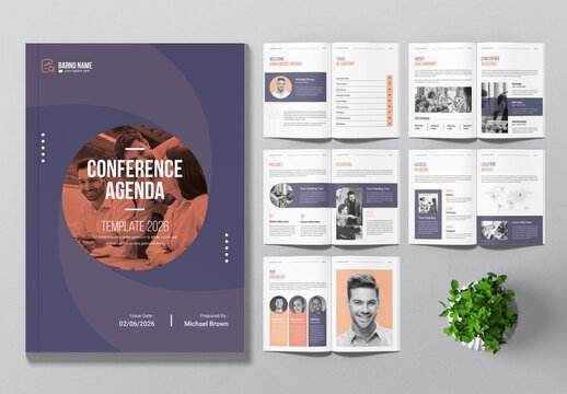 Conference Agenda Layout