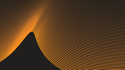 Brown abstract background with curve line for backdrop or presentation