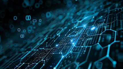 Obraz premium technology background