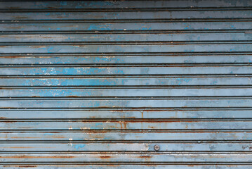 汚れたシャッター