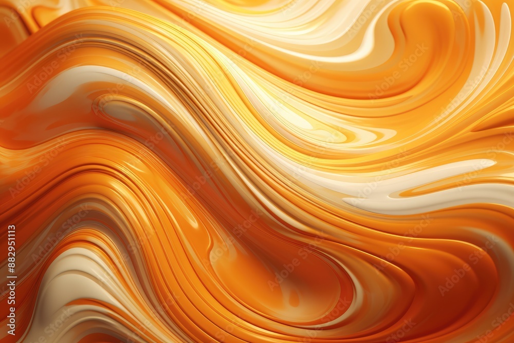 Leinwandbilder swirling colorful digital art a fluid mechanics background with turbulent flow patterns