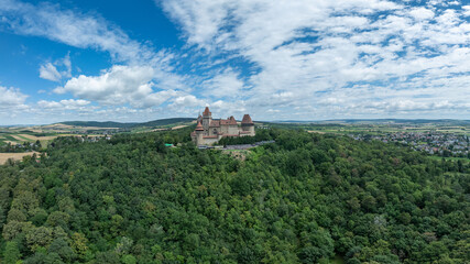 castle in the mountains Kreuzenstein Castle Austria