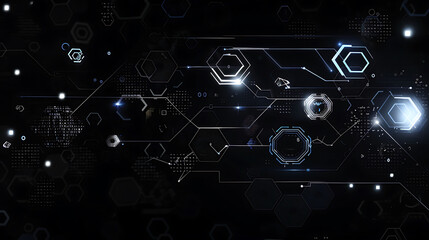 Fototapeta premium technology background