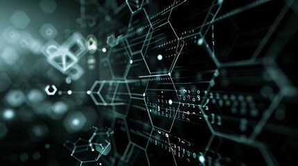 Obraz premium technology background
