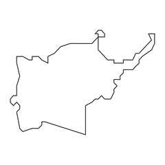 Toa Baja map, administrative division of Puerto Rico. Vector illustration.