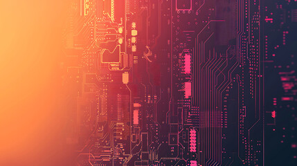 Fototapeta premium technology background