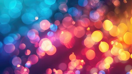 Vivid blurred backdrop