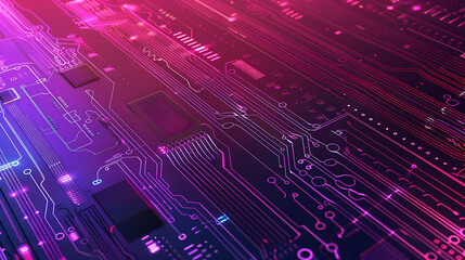 Fototapeta premium technology background