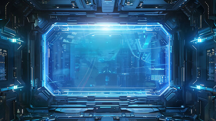 Obraz premium technology background