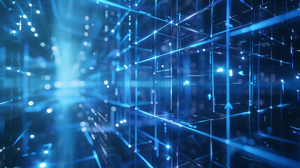 Obraz premium technology background