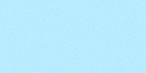 Abstract broken glass quartz geometric retro tiles pattern voronoi diagram.