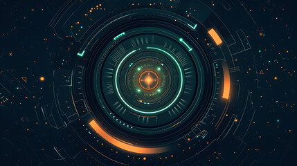 Fototapeta premium technology background