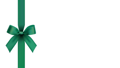 green bow vector design material