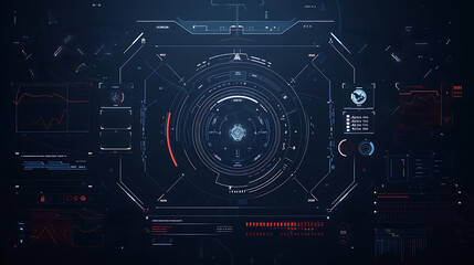 Obraz premium technology background