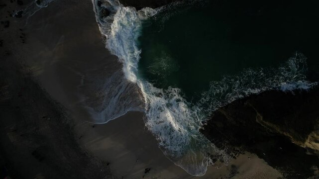 Klayar Beach Pacitan East Java Indonesia Drone Clips