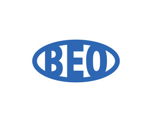 BEO logo design vector template. BEO logo design.