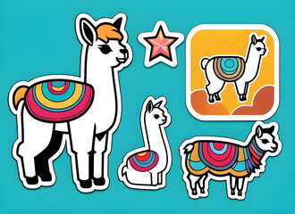 Obraz premium alpaca generative ai