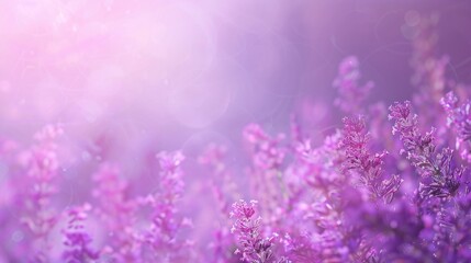 Naklejka premium Purple Lavender Rectangular Background with Soft Focus