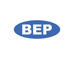 BEP logo design vector template. BEP logo design.