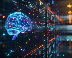 Neural Interface for Real Time Data Analysis in a Dynamic Financial Trading Room