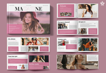 Magazine Layout Landscape