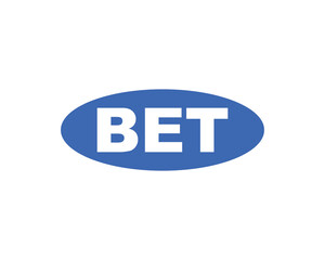 BET Logo design vector template. BET letter logo design.