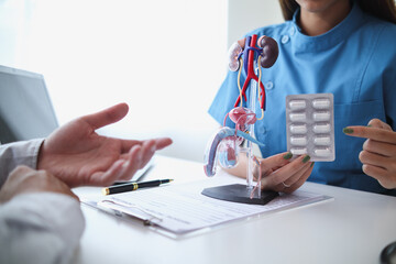 A young man was diagnosed with a tumor in his prostate and the medical team diagnosed him with...