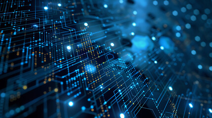 Obraz premium technology background