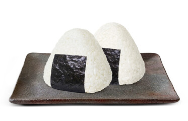 おにぎり イラスト リアル 白バック