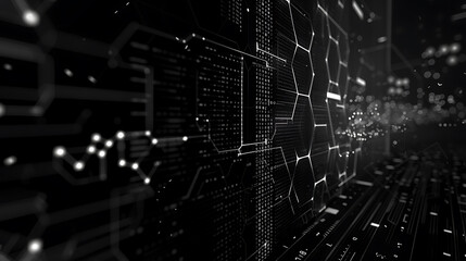 Fototapeta premium technology background