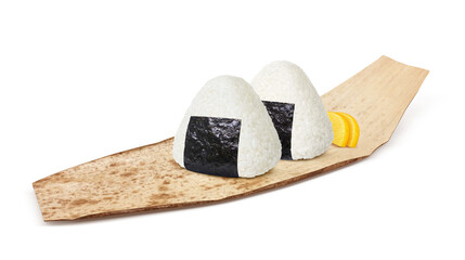 おにぎり イラスト リアル 白バック