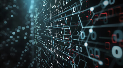 Fototapeta premium technology background